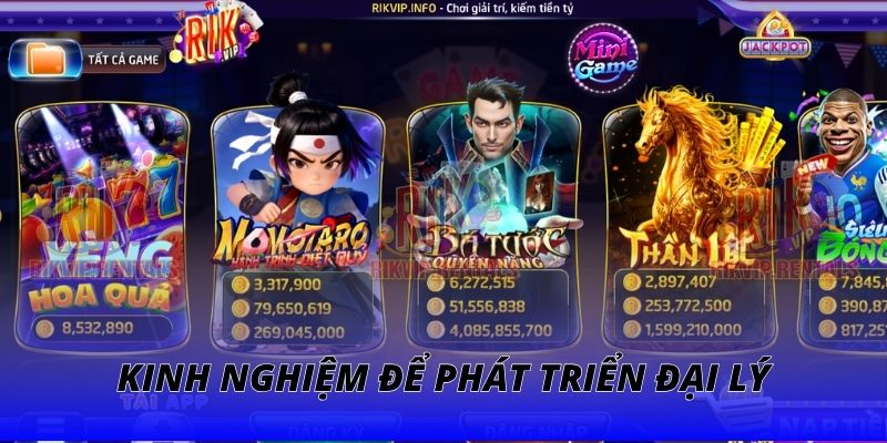 Kinh nghiệm để phát triển đại lý thành công
